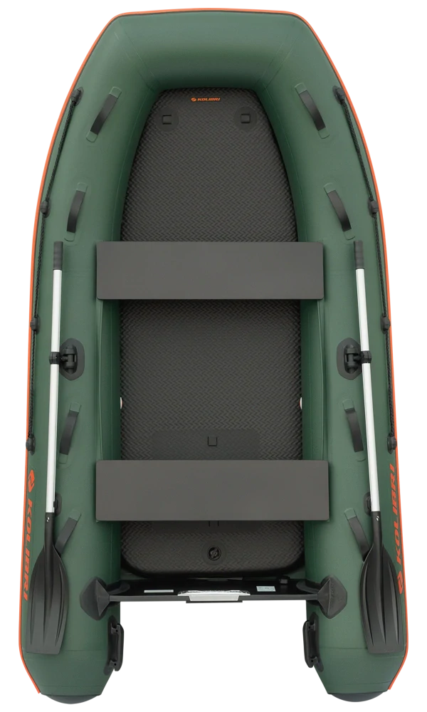 Čln Kolibri KM-300 XL zelený, vysokotlaká podlaha