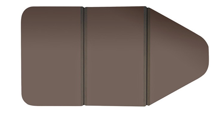 Čln Kolibri KM-200 P zelený, pevná podlaha